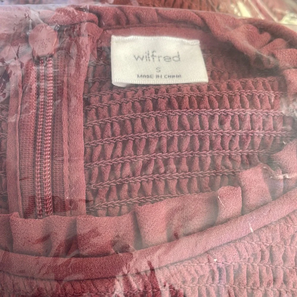 BNWOT Wilfred tempest blouse shadown mauve